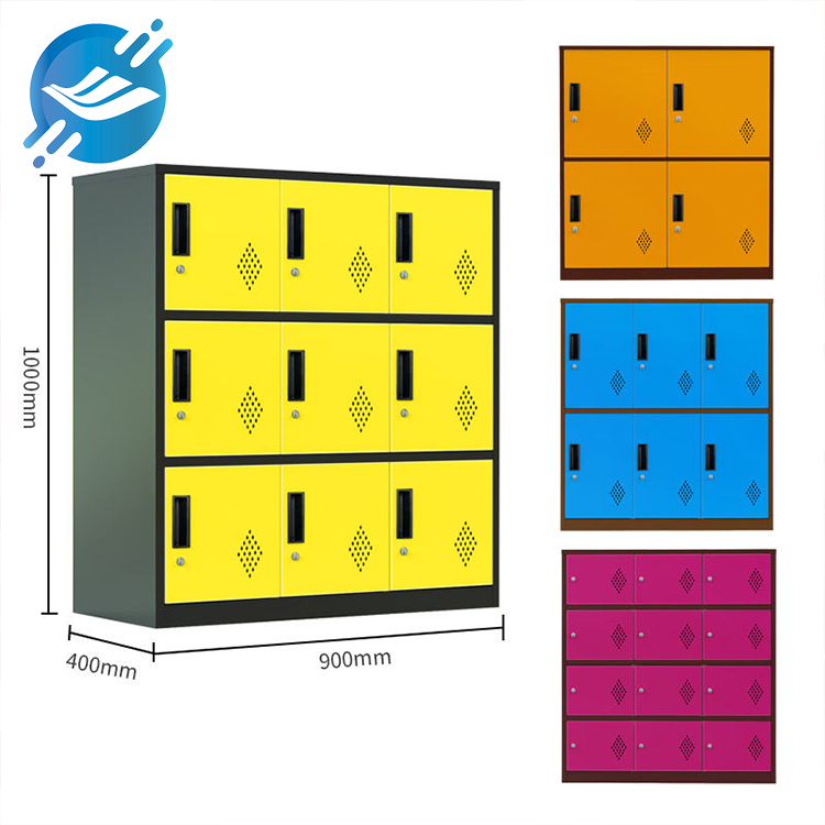 1. Sturdy steel construction ensures long-lasting durability.

2. Available in multiple vibrant colors for a sleek, modern look.

3. Designed with ventilation slots for added security and airflow.

4. Spacious compartments ideal for personal storage needs.

5. Versatile usage in schools, gyms, offices, and industrial spaces.