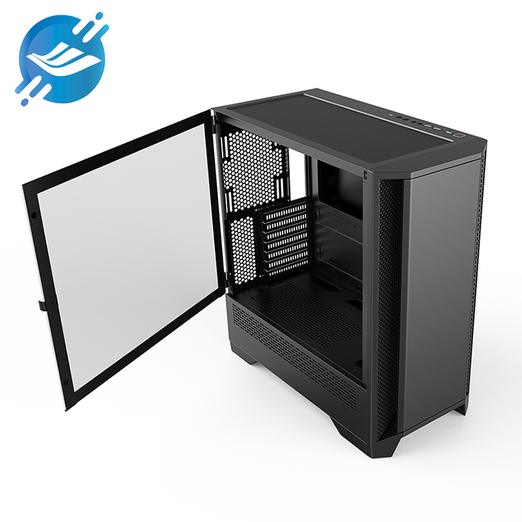 1. The appearance design of the gaming case is usually very cool, with transparent side panels or full glass side panels to show the internal hardware

2. The case usually has a removable dust filter to prevent dust from entering the case, extend the life of the hardware, and facilitate cleaning and maintenance

3. It has multiple fan brackets to maintain component temperature.

4. It is made of durable materials to enhance structural integrity and protection.

5. The inside of the gaming case usually has good wiring space and cable management holes, which is convenient for players to organize power and data cables, improve aesthetics and heat dissipation