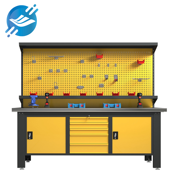 වැඩමුළු සහ ගරාජ් සඳහා Ideal for Heavy-Duty Steel Tool Cabinet with Pegboard | යූලියන් 3