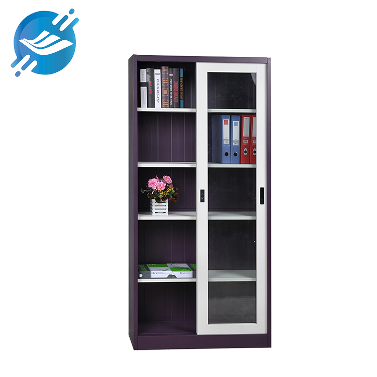 Sliding Door Glass Cabinet for Office and Home Storage Elegant and Functional Design | Youlian 5