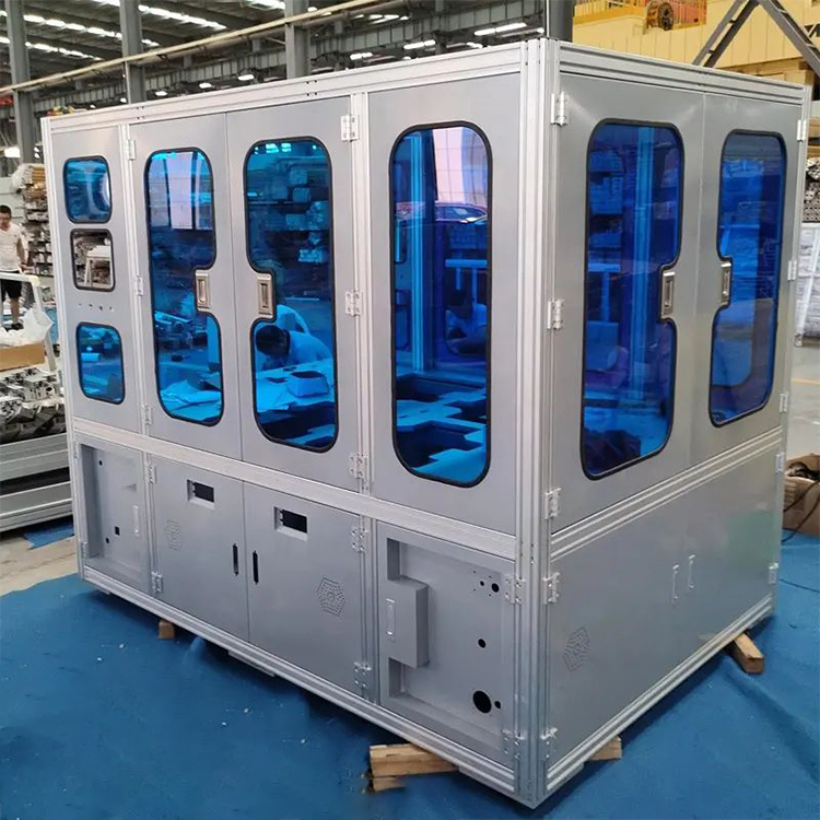 Musamman Movable Masana'antu Karfe Tool Tool Cabinet Outer Case for Automation Machine | Yulyan 5