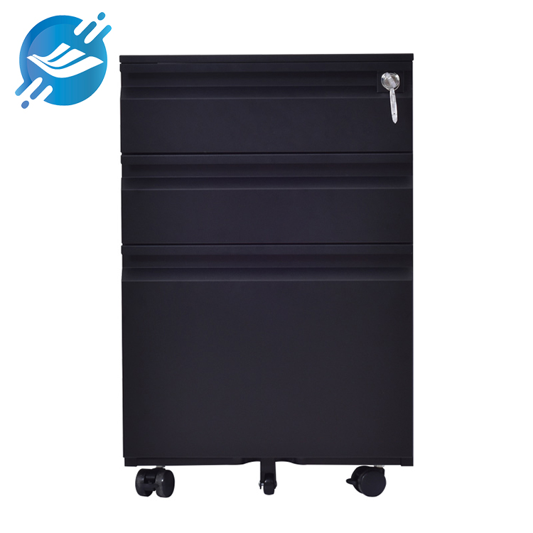 Compact Mobile Tool Chest nrog ruaj ntseg Drawers thiab Log | Youlian 2