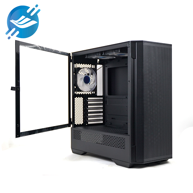 1. The appearance design of the gaming case is usually very cool, with transparent side panels or full glass side panels to show the internal hardware

2. The case usually has a removable dust filter to prevent dust from entering the case, extend the life of the hardware, and facilitate cleaning and maintenance

3. It has multiple fan brackets to maintain component temperature.

4. It is made of durable materials to enhance structural integrity and protection.

5. The inside of the gaming case usually has good wiring space and cable management holes, which is convenient for players to organize power and data cables, improve aesthetics and heat dissipation