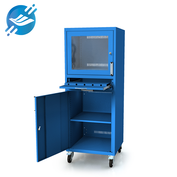 Secure Storage and Easy Mobility Mobile Computer Cabinet | Youlian