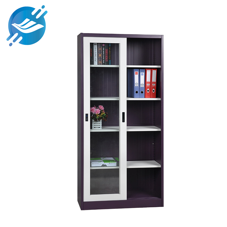 Sliding Door Glass Cabinet for Office and Home Storage Elegant and Functional Design | Youlian 4