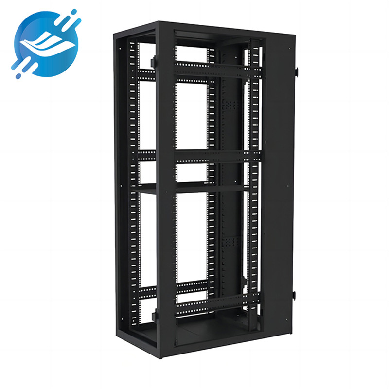 1. Made of SPCC high-quality cold-rolled steel plate & square tube & tempered glass & fan

2. Material thickness 1.5MM or customized

3. Integrated frame, easy to disassemble and assemble, strong and reliable structure

4. Dust-proof, waterproof, anti-corrosion, anti-rust, anti-electromagnetic interference and other protection

5. Protection level PI65

6. Double doors, good cooling effect

7. Overall black, double design of square and round mounting holes, flexible installation of equipment and accessories

8. Application areas: communications, industry, electric power, power transmission, building electrical control boxes

9. Assembled and shipped, easy to use

10. The opening angle of the front and rear doors is >130 degrees, which facilitates equipment placement and maintenance.

11. Accept OEM and ODM