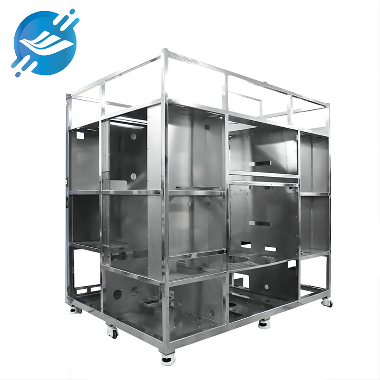 1. Made of cold-rolled steel SPCC & galvanized material

2. Thickness: 1.2-2.0MM or customized

3. Welded frame, easy to disassemble and assemble, strong and reliable structure

4. Strong load-bearing capacity, fast ventilation and heat dissipation, load-bearing wheels

5. Surface treatment: electrostatic spraying

6. Application areas: indoor and outdoor electronic equipment, building materials industry, automotive industry, electronics industry, medical industry, communications industry, etc.

7. Dimensions: 2000*2000*2200MM or customized

8. Assembly and transportation

9.Tolerance: ±1mm

10. Accept OEM and ODM