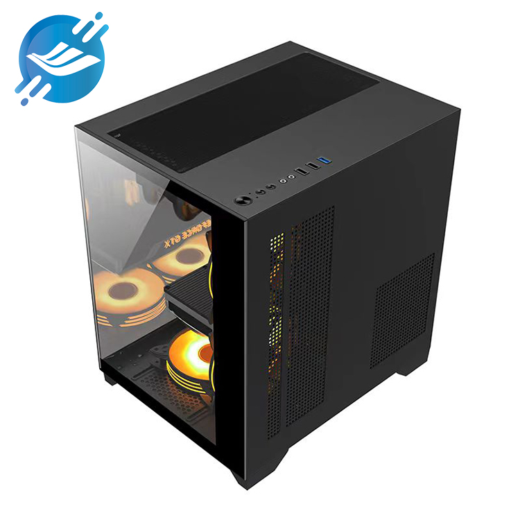 1. Caja de computadora hecha de metal y vidrio templado 2. El vidrio templado tiene alta transparencia y es claramente visible 3. Buena ventilación 4. Rápida disipación del calor 5. Antigolpes y a prueba de golpes 6. Nivel de protección: IP65 7. Fácil de montar