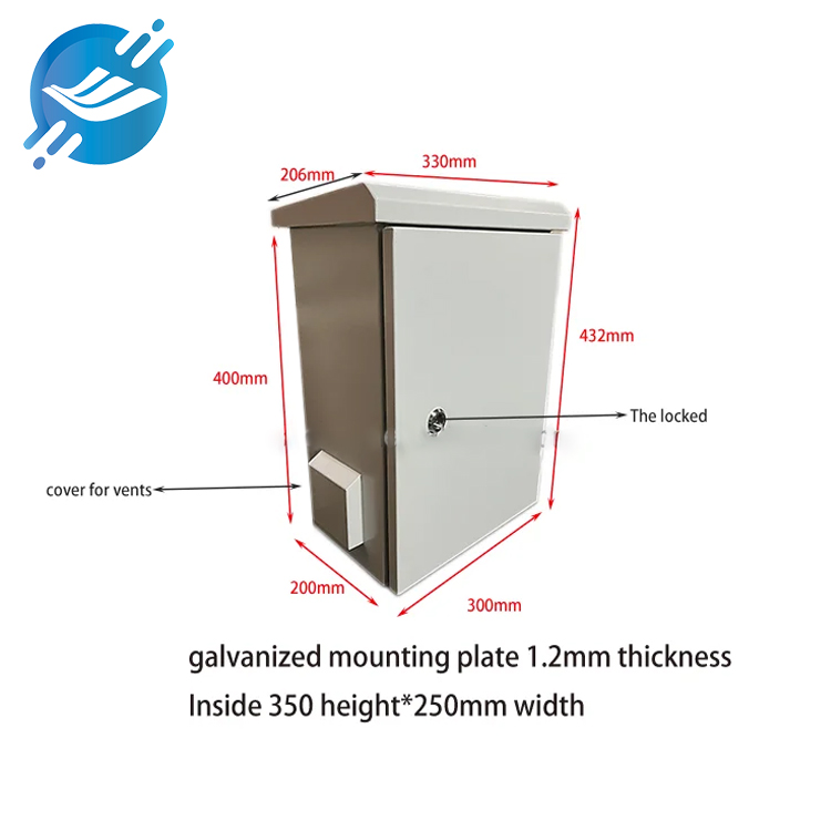 1. The meter box is made of galvanized steel plate and stainless steel plate

2. Material thickness: 0.8-3.0MM

3. Sturdy structure, easy to disassemble and assemble, and the top cover is waterproofed

4. Equipped with safety lock, wall-mounted, saving space

5. Surface treatment: high temperature spraying

6. Meter boxes are widely used in residential buildings, commercial buildings, industrial plants, hospitals, schools and other places.

7. Equipped with cooling vents to enable safe operation of the machine